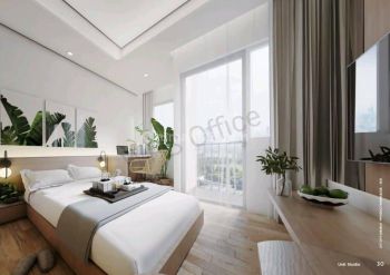 Cukup 5 juta bisa memiliki apartemen keren di lrt city cibubur,nempel dg stasiun