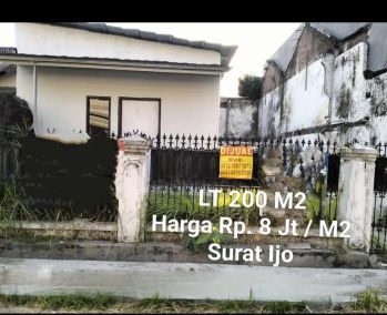 Tanah lokasi bagus jalan lebar