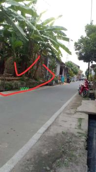 Jual tanah dekat kampus UMS luas 146m ld 10m hrg 4,2jt/mtr nego