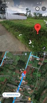 Di jual cepat tanah pinggir jalan