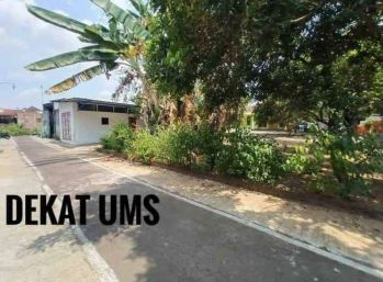 Tanah cocok buat kost dekat kampus ums Surakarta