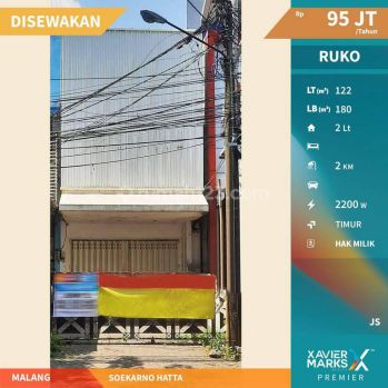 Ruko Soekarno Hatta Malang Cocok Berbagai Usaha