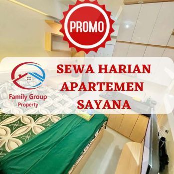 Sewa Fasilitas Lengkap Apartemen Sayana