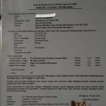 Sell Tanah: tanah perumahan