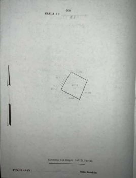 DIjual Tanah Lokasi Tumbak Bayuh Luas 2,40 Are Itr Kuning