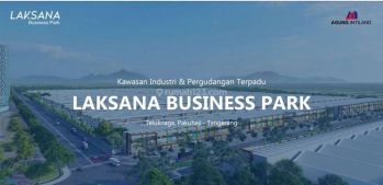 Gudang di Laksana 525 m Baru