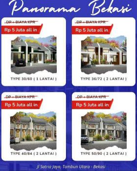 Promo Dasyat Panorama Bekasi Hunian Terbaik & Berkualitas