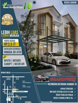 Promo DP0% Graha Idaman Hunian Keren Berkualitas