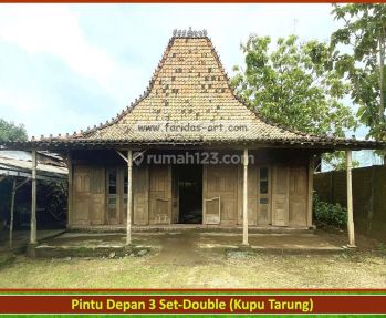Rumah Joglo Adat Demak Bintoro, Antik Big Size Full Gebyok Tebal