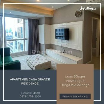 Dijual Murah Apartemen Casa Grande Residence 2br Good Furnish