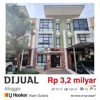 DIJUAL KOSKOSAN MEWAH KOST ALLOGIO - GADING SERPONG