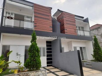 Rumah 2 Lantai 5 Menit Tol Krukut Beji Tanah Baru Depok