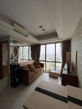 sewa apartemen the mansion kemayoran jakarta 2 kamar furnish