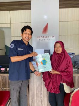 Tanah 5x12 Angs 690rb Flat Lokasi di Barat SBY Lebar jalan 7 meter