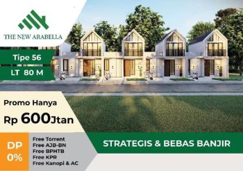 Rumah 2 lantai termurah 600jtan Depok