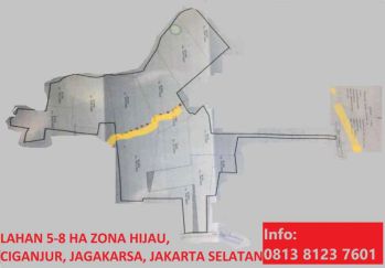 LAHAN KOMERSIL 4 HA CIGANJUR FULL SHM, JAGAKARSA, JAKARTA SELATAN