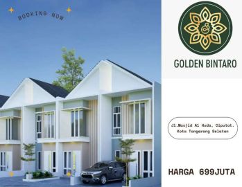 MILIKI RUMAH BARU 2LANTAI HARGA TERMURAH DI BINTARO