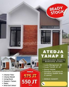 Siap Huni Rumah Villa dekat Wisata Lembang di Cihanjuang Parongpong