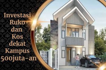Dijual Villa Kos di Kawasan kampus negeri