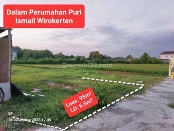 TANAH CANTIK SHM PEKARANGAN ISTIMEWA DALAM PERUMAHAN PUFI ISMAIL - WIROKERTEN