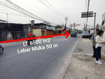 Lahan 6500 M2 Tepi Jalan Raya Curug Tangerang