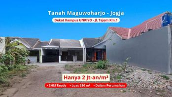 Tanah Murah di Jl Tajem, Peruntukan Hunian
