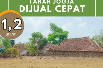 Tanah Premium Dan Strategis, Dekat Kampus Uii Jogja, 1 Juta An
