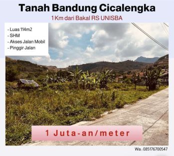 Tanah Murah Bandung Cicalengka SHM