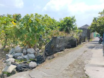 Dijual 3 unit tnh kapling lokasi tdk jauh dr psr niten n kampus isi