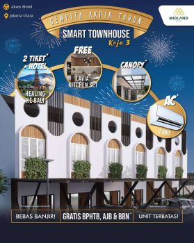 Rumah exlusif 2 lantai akses jalan raya lokasi dekat Rsud koja