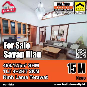Jual Rumah Murah di Area Strategis Riau