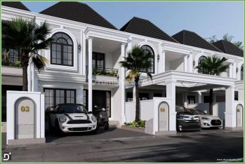 Dd149 Rumah Keren di Townhouse Elit Cipete Cilandak Jakarta Selatan