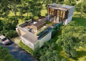 4br berawa 5 Min Walk Beach Berawa enclosed Living Room