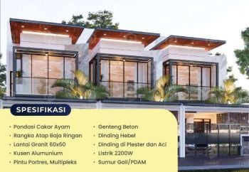 Jual RUKOST IPB Tipe Pesantren Kos Pertama & Satu²nya 18 KT & LT. 133m