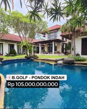 Rumah Dijual di Bukit Golf Pondok Indah, Jarang Yang Jual