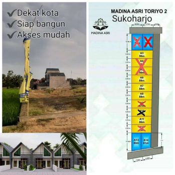 TANAH MURAH DEKAT GELORA MERDEKA JOMBOR SUKOHARJO KOTA