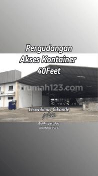Pergudangan Cikande Akses Kontainer 40feet