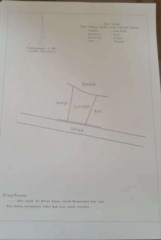 Disewakan tanah, lokasi strategis