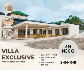 Dijual Villa Kaliurang Jogja Full Furnished