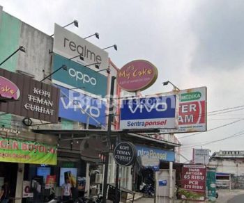 RUKO 2 LANTAI DEPAN JALAN RAYA RAMAI DI LALUI KENDARAAN DI JAMIN CUAN