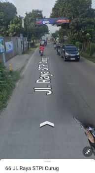 Dijual cepat tanah di Jl Raya STPI Curug Tangerang