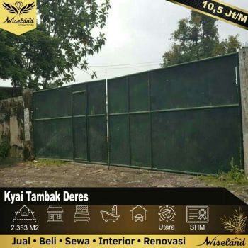 Dijual Tanah Kyai Tambak Deres Surabaya