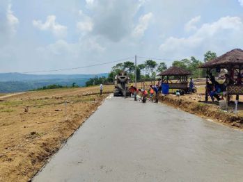 TANAH MURAH DIJUAL PINGGIR JALAN LEBAR MASUK MOBIL