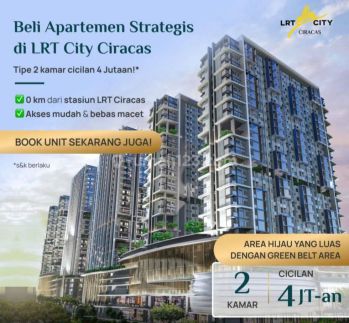 Apartemen LRT city Ciracas Jakarta Timur Full furnished