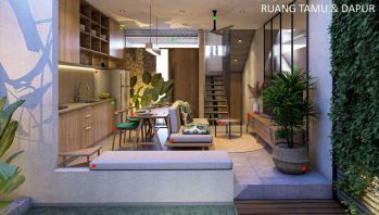 Dijual Villa 3 Kamar Tidur di tengah areal villa elite di Jimbaran