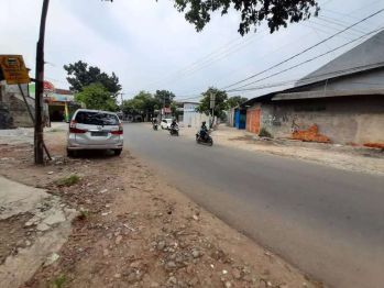 TANAH DIJUAL PINGGIR JALAN RAYA PONDOK RAJEG CIBINONG SURAT SHM