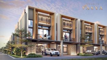 Rumah Tiga Lantai Berkonsep Resort Fully Furnish di BSD City Tangerang