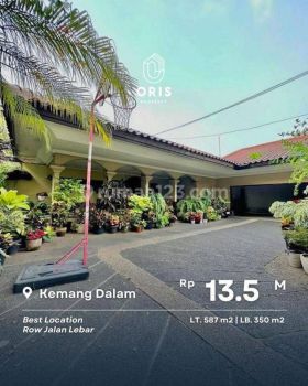 For Sale Kemang Dalam Best Location Row Jalan Lebar