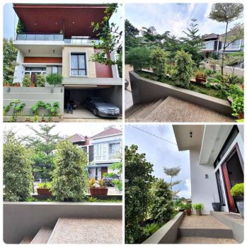 Rumah 3 Lantai Mewah Fully Furnished Dalam Cluster Di Pondok Gede