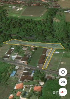 Tanah View Sungai Dijual, area Tabanan